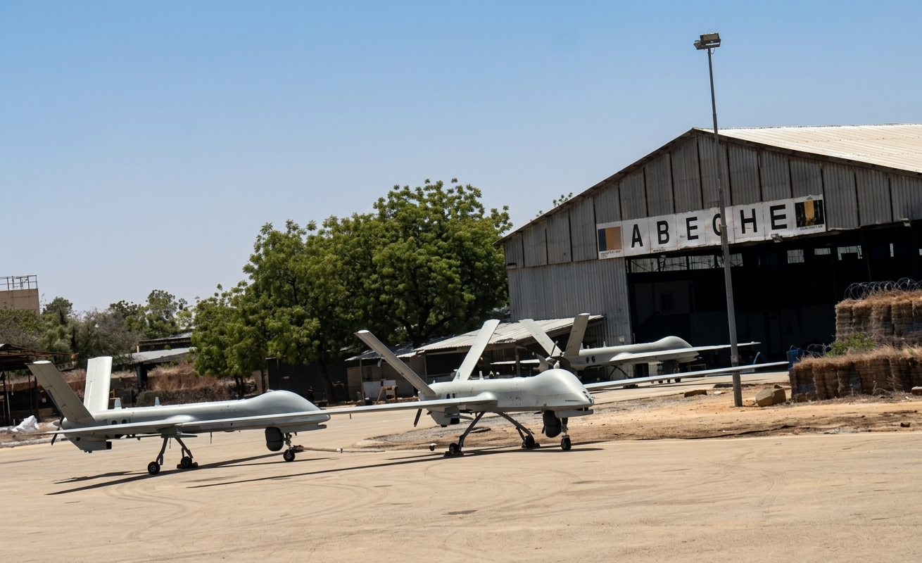 Chinese CH-4 Drones spotted in Abéché, Chad