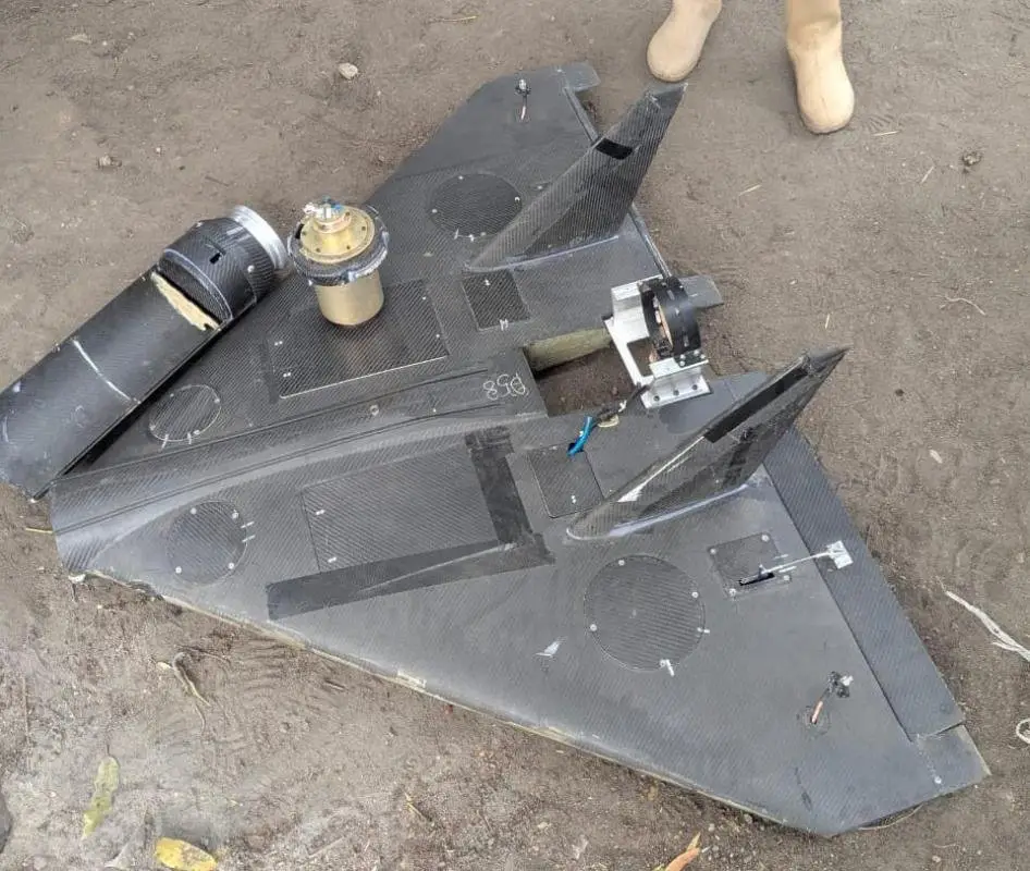 Unidentified Delta-Wing Kamikaze Drone Downed in South Kivu
